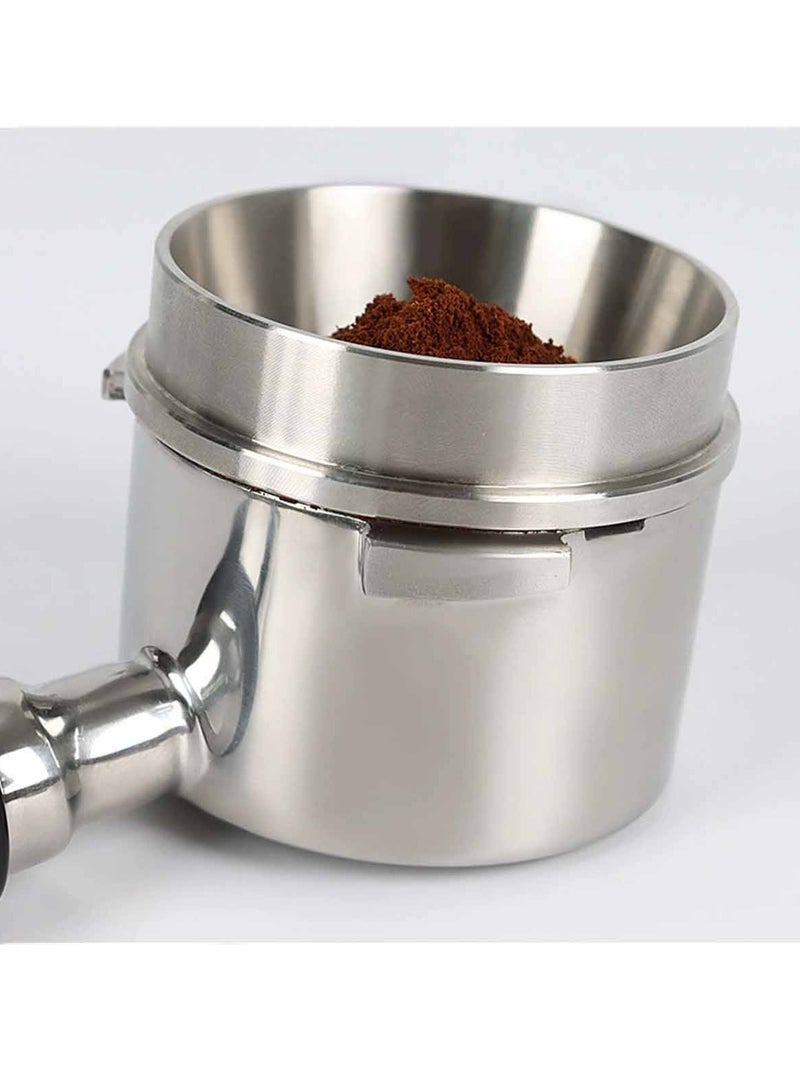 51mm Espresso Barista Coffee Dosing Ring 304 Stainless Steel Dosing Funnel Machine Accessories  - Image 4
