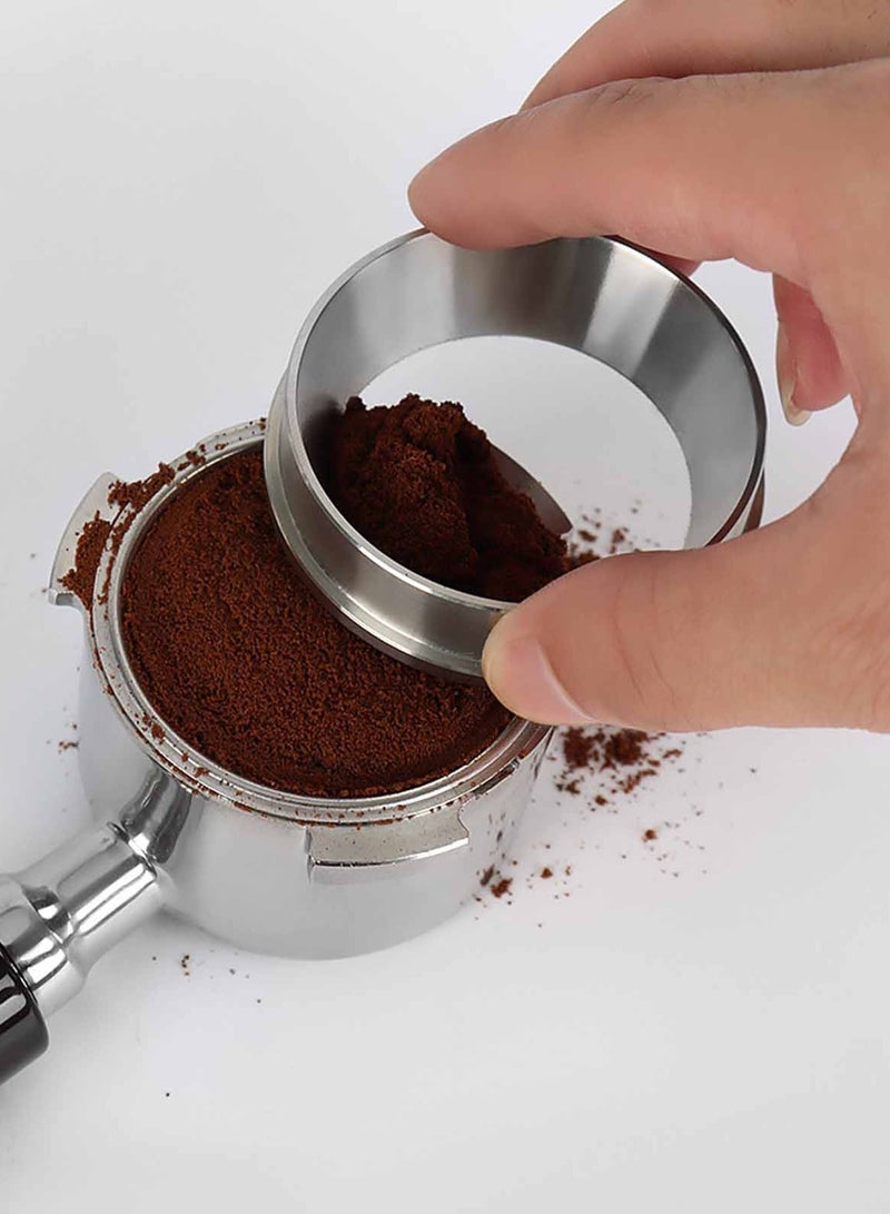 51mm Espresso Barista Coffee Dosing Ring 304 Stainless Steel Dosing Funnel Machine Accessories  - Image 3