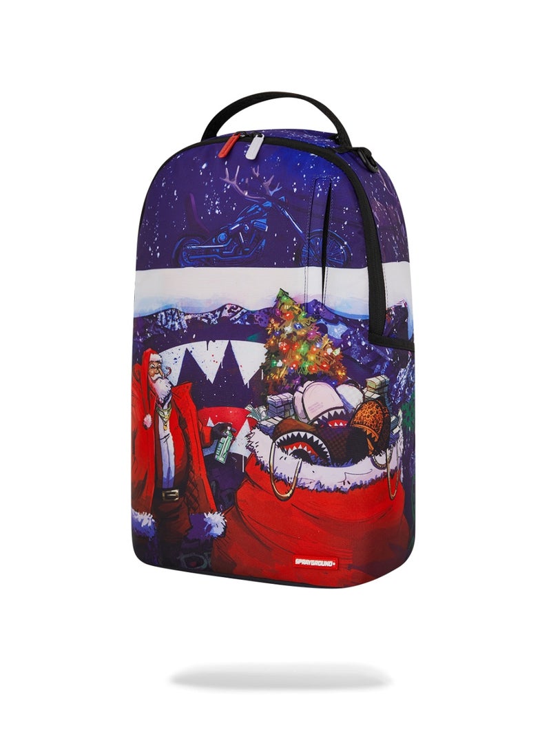 SPRAYGROUND SG SANTA SKETCHY PAINT BACKPACK - Image 5