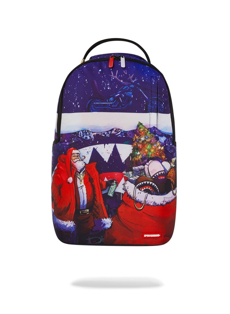 SPRAYGROUND SG SANTA SKETCHY PAINT BACKPACK - Image 1
