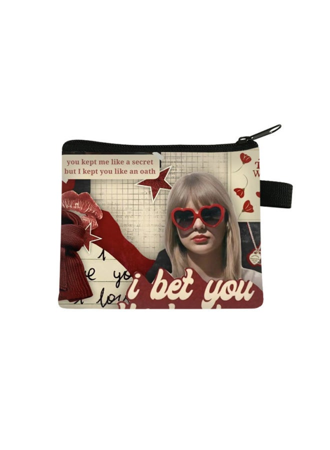 Taylor Children's Coin Purse Mini High-value Small Bag Student Large-capacity Portable Storage Key Card Holder