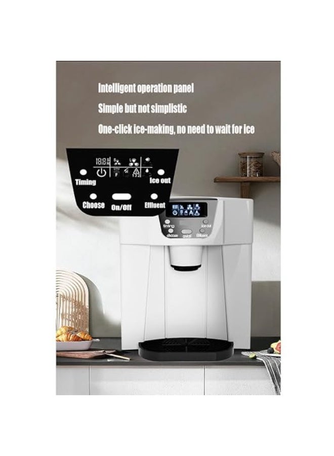 Cool Baby Style Countertop Ice Maker Machine, Model NB-HZB-12E, Round Ice, 15kg/24H, 2L Water Tank, for Home, Office & Hotel - Image 5