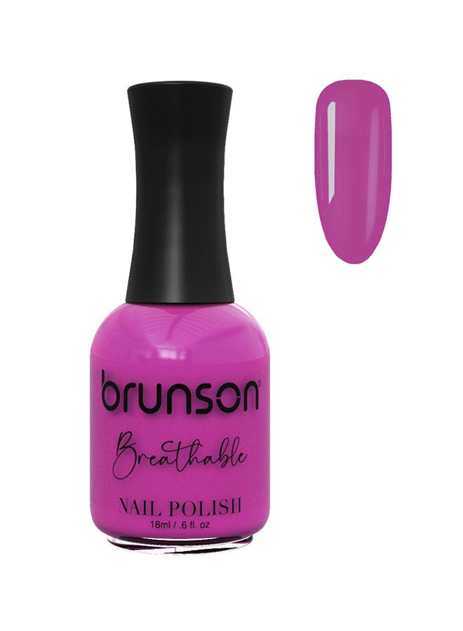 Breathable Nail Polish Halal nail polish Wudu friendly Quick-Dry Vegan long lasting but easy peel off   18ml BH073