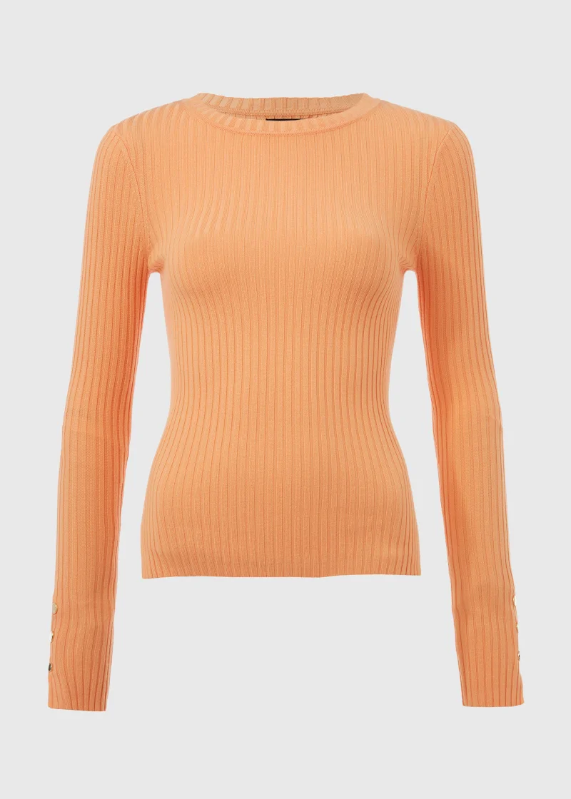 ماتلان Et Vous Orange Frill Chiffon Maxi Dress