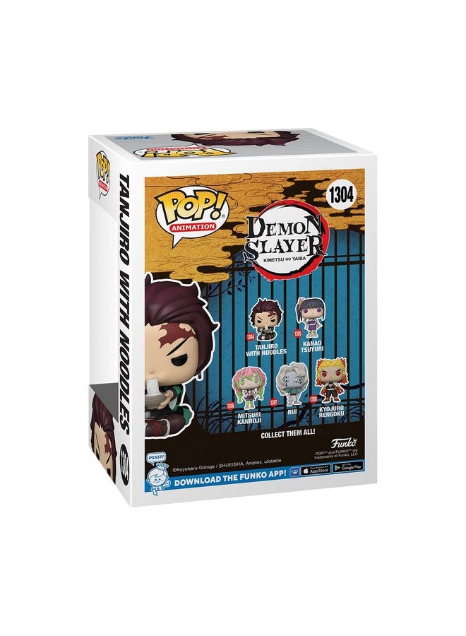 Funko POP! Animation: Demon Slayer - Tanjiro with Noodles - Collectable Vinyl Figure - Gift Idea - Official Merchandise - for Kids & Adults - Anime Fans - Model Figure for Collectors and Display - Image 4