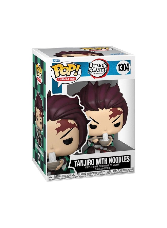 Funko POP! Animation: Demon Slayer - Tanjiro with Noodles - Collectable Vinyl Figure - Gift Idea - Official Merchandise - for Kids & Adults - Anime Fans - Model Figure for Collectors and Display - Image 3