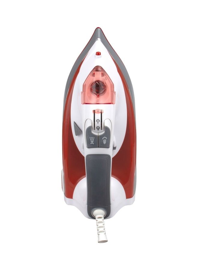 SONASHI Multifunctional Steam Iron For Crisp Ironed Clothes - Ceramic Coated Soleplate | Steam/Burst Steam/Spray/Dry Iron Function With Overheat Protection 1 kg 2400 W SI-5067N Red - Image 4