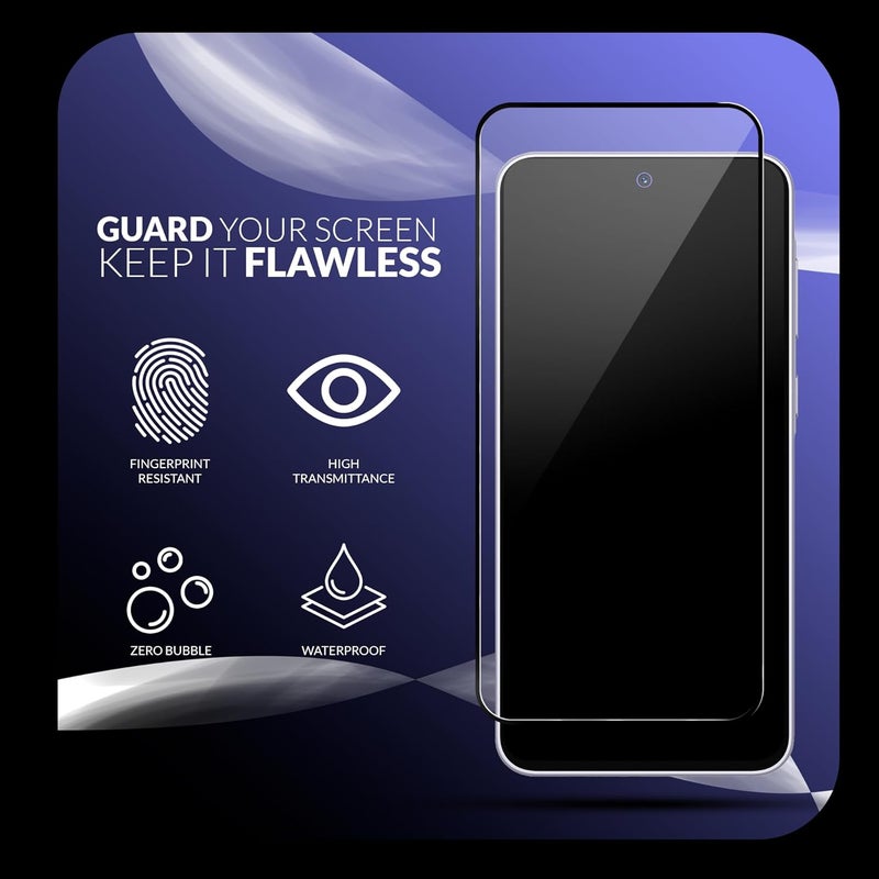 ShieldTech غطاء خلفي + واقي شاشة لهاتف سامسونج جالاكسي M56 / F56 5G | غطاء خلفي شفاف لهاتف سامسونج جالاكسي M 56 / F 56 5G | غطاء TPU شفاف لهاتف سامسونج M56 / F56 5G - Image 2