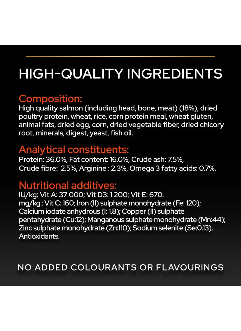 بورينا برو بلان Pro Plan Adult Vital Functions Everyday Dry Cat Food With Salmon - Image 3