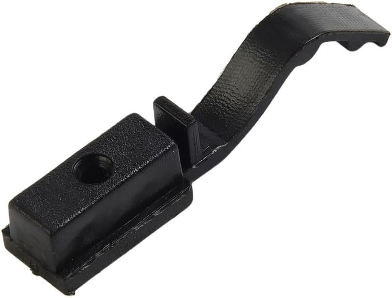 بكرات أبواب منزلقة من النايلون الأسود للخزانة خزانة الملابس صامتة قابلة للتعديل بكرة 7.5 × 3.8 سم - Image 1