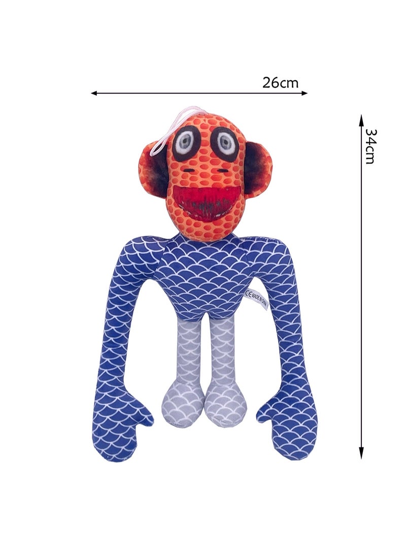 Children's Toys, Deformed Zoo, Horror Game Peripherals, Plush Dolls (Purple Monkey) - Image 2