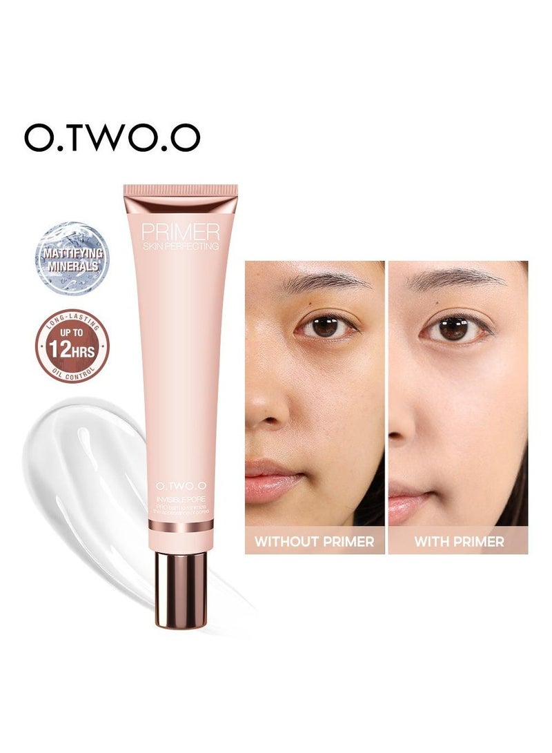 O.TWO.O O2O Moisturizing Facial Makeup Primer, Transparent 25m - Image 2