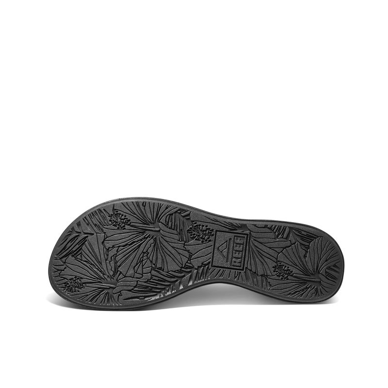 Reef Cushion Cloud Womens Flip Flop, Super Soft Molded Footbed, Arch Support, Black, 7 - Image 4