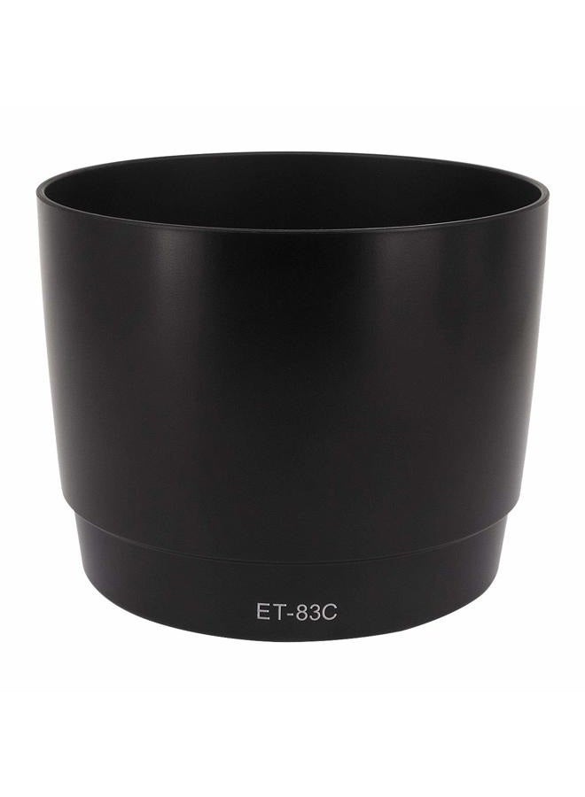 Haoge Bayonet Lens Hood Compatible with Canon EF 100-400mm f/4.5-5.6L is USM Lens Replaces Canon ET-83C - Image 3