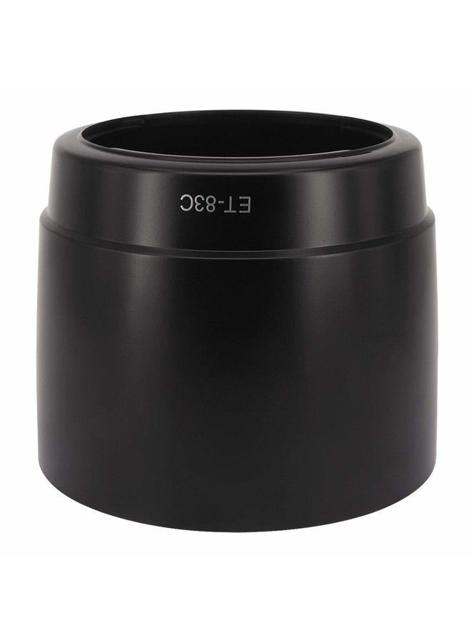 Haoge Bayonet Lens Hood Compatible with Canon EF 100-400mm f/4.5-5.6L is USM Lens Replaces Canon ET-83C - Image 4