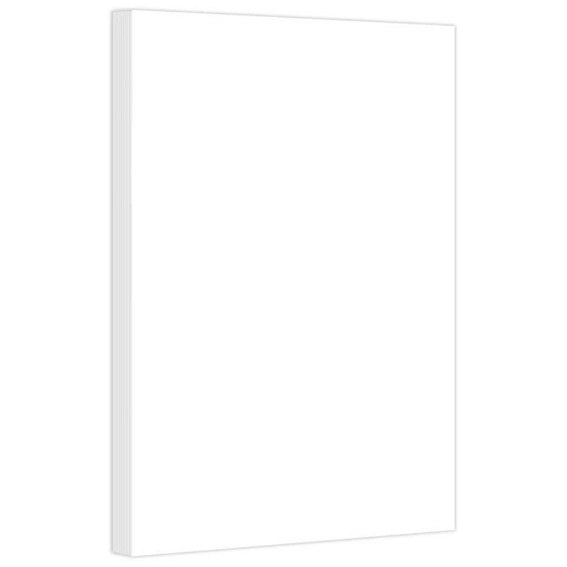 White Card Stock Paper 67lb Cover Medium Weight Cardstock for Arts Crafts Coloring Announcements Stationary Printing at School Office Home 85 x 11 50 Sheets Per Pack