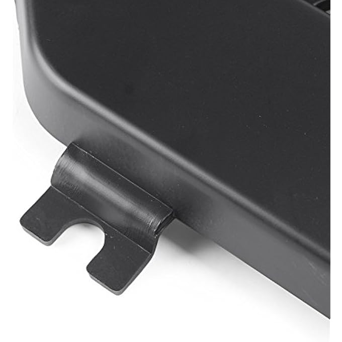 ريحني شبكة الشبك الأمامي للسيارة مع شبكة رابتور شبك معدلة لجيب رانجلر تي جي 1997 1998 1999 2000 2001 2002 2003 2004 2005 2006 ملحقات بلاك أبسكار 1 مجموعة حاسوب. - Image 5