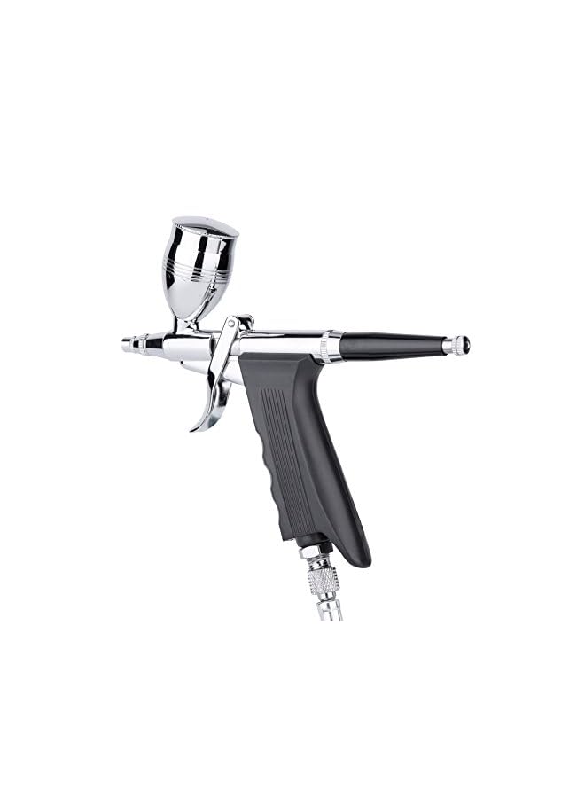 Walfront Kit,3 Cups Multi-Purpose Gravity Spray Gun Trigger Airbrush Set 166 AK - Image 2