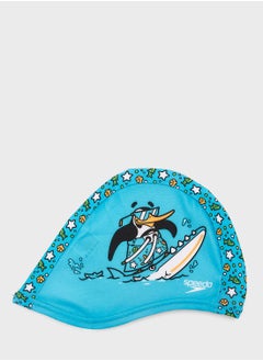 speedo Logo Printed Swim Cap  - Image 1