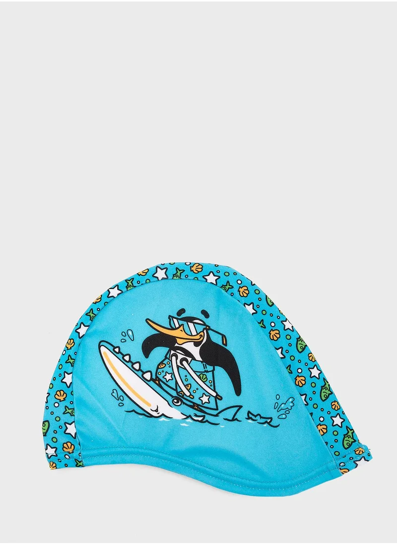 speedo Logo Printed Swim Cap