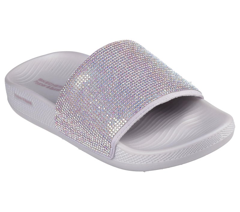 SKECHERS سكتشرز حذاء نسائي على الطراز الحديث ببطانة فرو صناعي - مشع، متعدد، 11 - Image 5