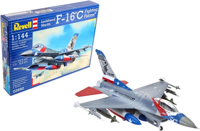 Revell مجموعة نموذج ريفيل 03992 F-16C فايتر فالكون - مقياس 1:144 نموذج بلاستيكي - Image 1