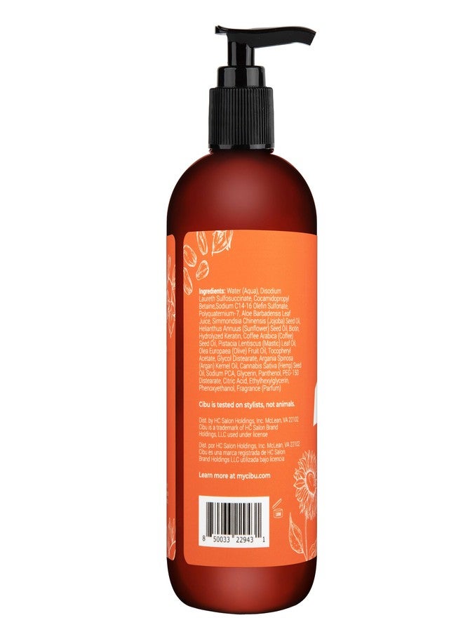 CIBU Curl + Coil Shampoo Cleanses, Hydrates, Revitalizes, Detangles & Preserves Natural Curl + Coil for Frizz-Free Smooth Manageable Hair (Shampoo, 350ml) - Image 4