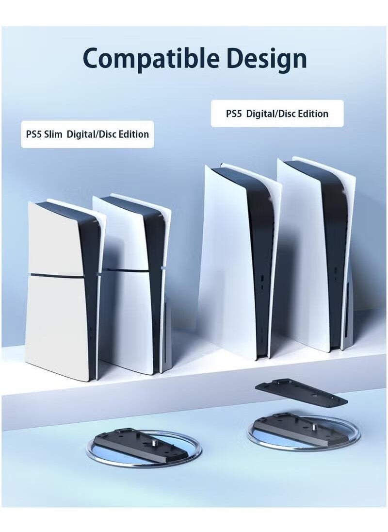 Super ZYouth Vertical Stand for PS5 Consoles - Playstation 5 Slim Base Accessories  - Image 2