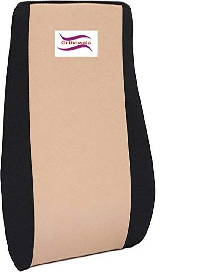 Backfit ® - Backrest for/Car/Dinning Chair, Sofa etc - Gold Series- Ideal for Sofa & carchair Back Support -Full Size (Black and Brown)… - Image 1