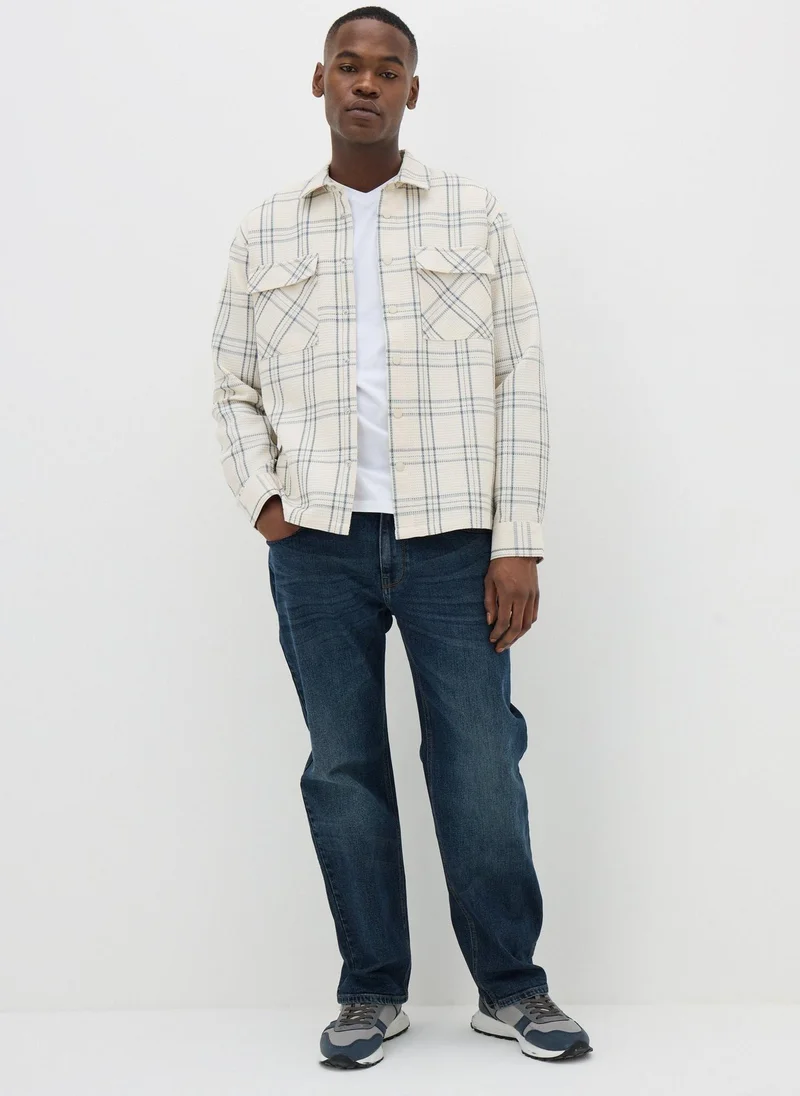 Matalan Dark Wash Relaxed Fit Jeans