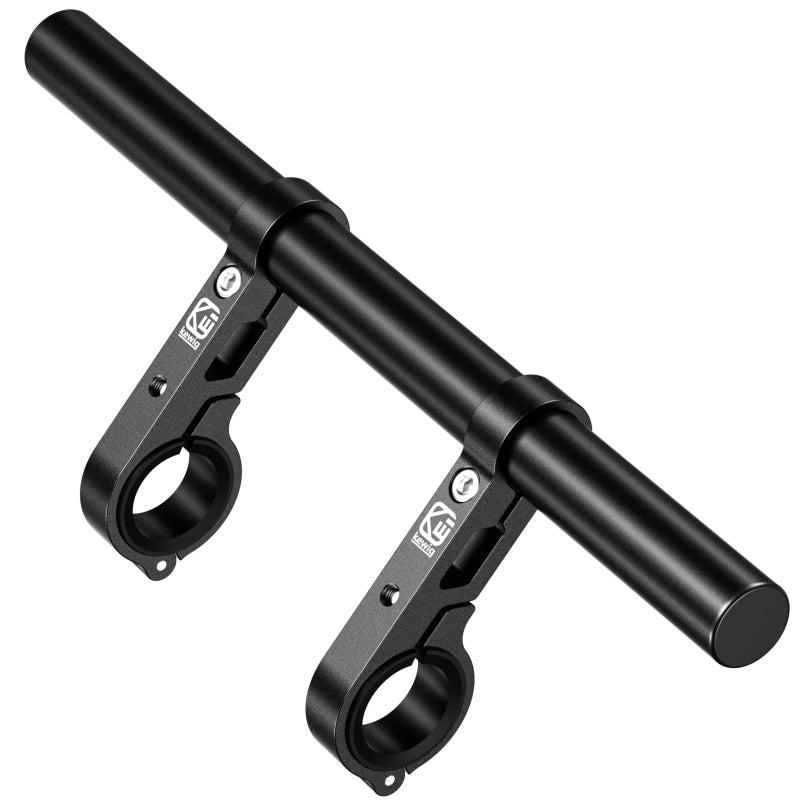BRCOVAN Aluminum Alloy Handlebar Extender Extensions with 1181 Long Cross Bar with Double Clamp Mounting Base Fit 0875 1 1125 126 Handlebars for Bike Bicycle Motorcycle Scooter ATV - Image 3