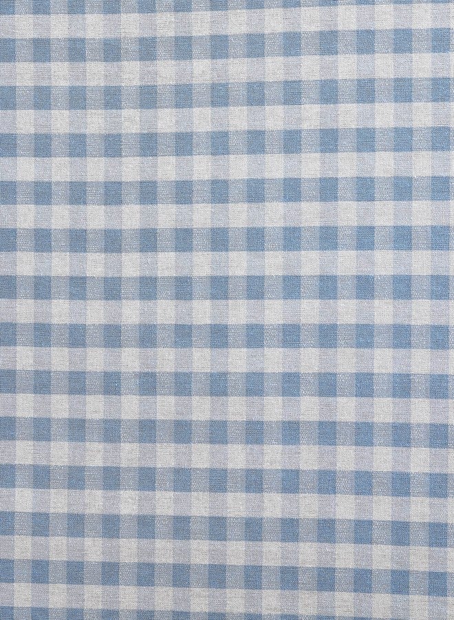 Laura Ashley Home - Cotton Ruffled Bedskirt, Lightweight & Classic Style (Hedy Blue, Twin) - Image 4