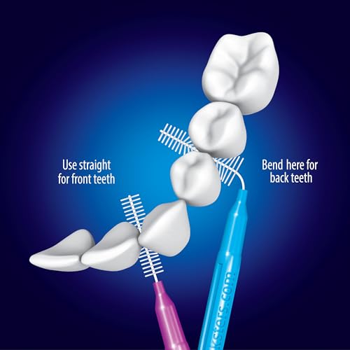 Piksters Interdental Brushes, 40 pk, Size 5, Interdental Tooth Brush for Large Gaps, Gum Soft Bristles for Plaque Removal, Safe for Braces - Image 4