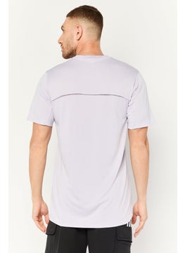 Men Sportswear Fit Short Sleeve Training T Shirt, Lavender - pzsku/Z630C667A63A7FC7DE834Z/45/_/1740233387/2657ffca-899a-48d1-ba46-0a521ce6066e