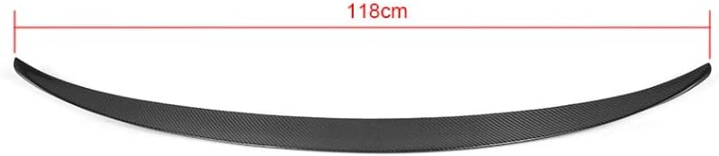 QASULER Carbon Fiber Rear Spoiler for BMW 3 Series E92 - Image 2