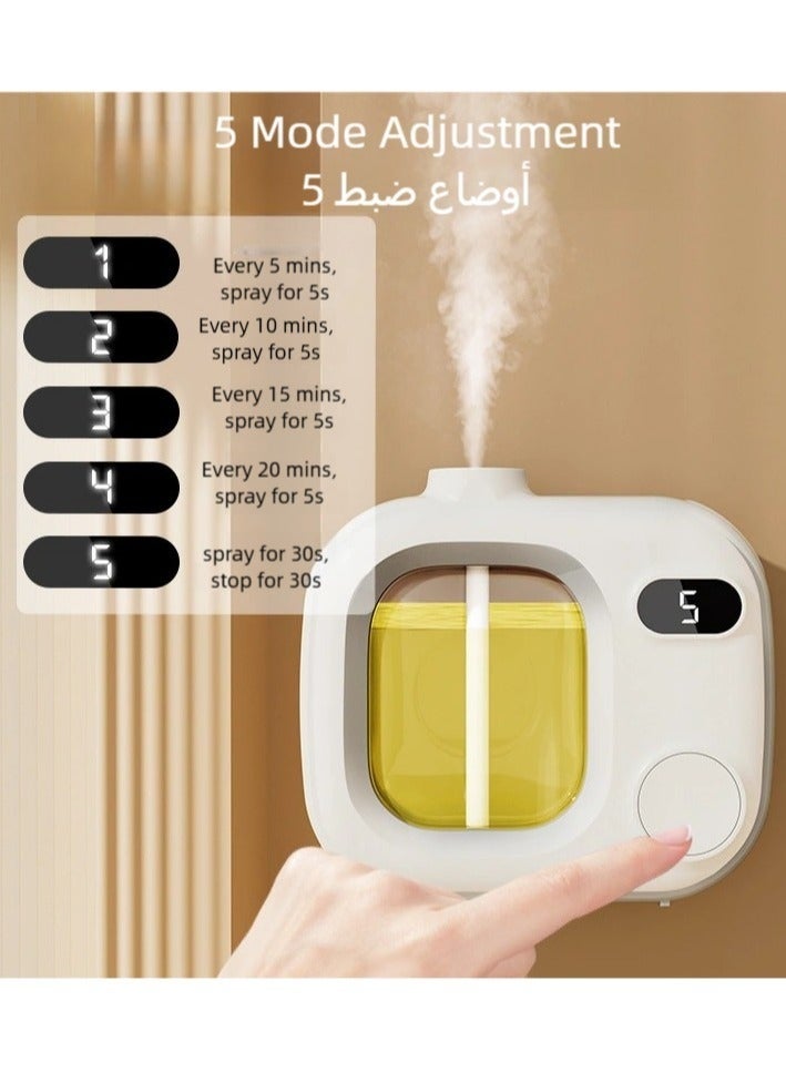 Essential Oil Diffuser, Air Perfuming Device, Aroma Diffuser with LED Display & 5 Smart Modes - Image 3