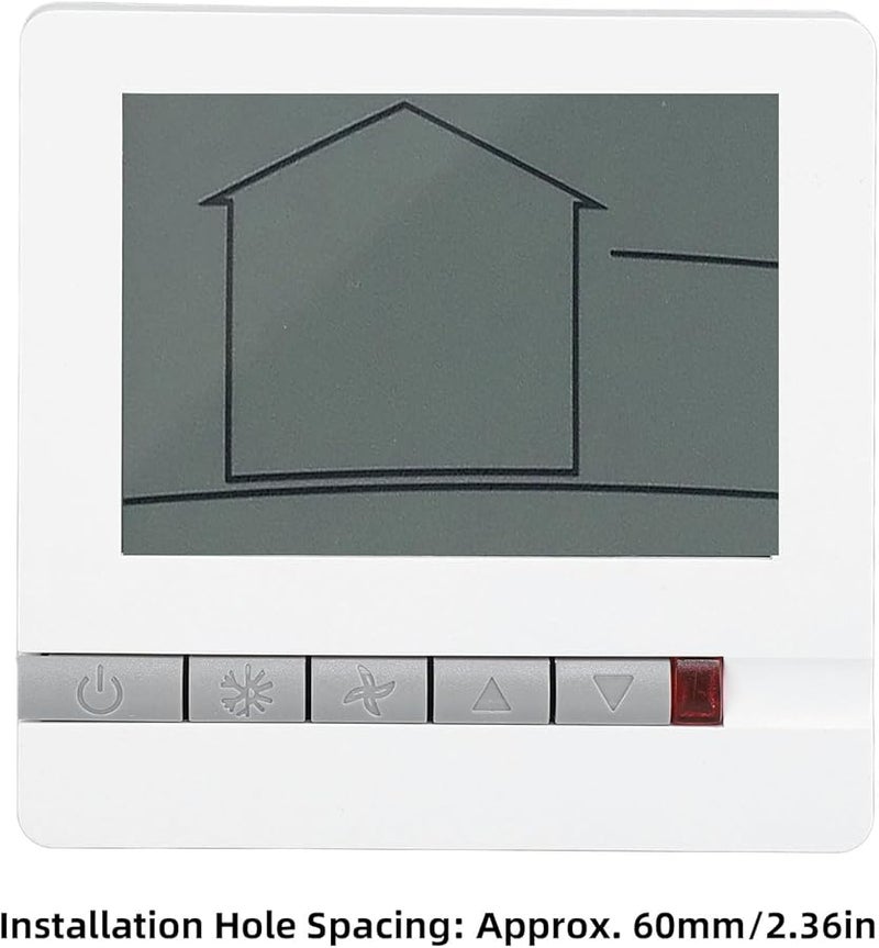 منظم الحرارة الرقمي بشاشة LCD الذكي لتدفئة المنزل - Image 5