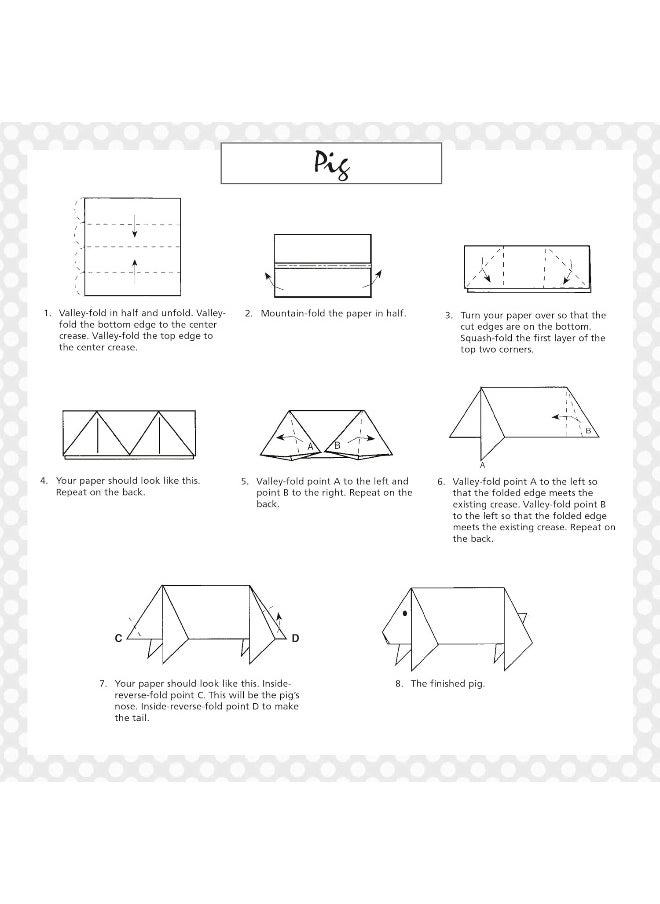 null - Origami Paper - Dots - 6 3/4" - 49 Sheets: Tuttle Origami Paper: Origami Sheets Printed with 8 Different Patterns: Instructions for 6 Projects Included - Image 1