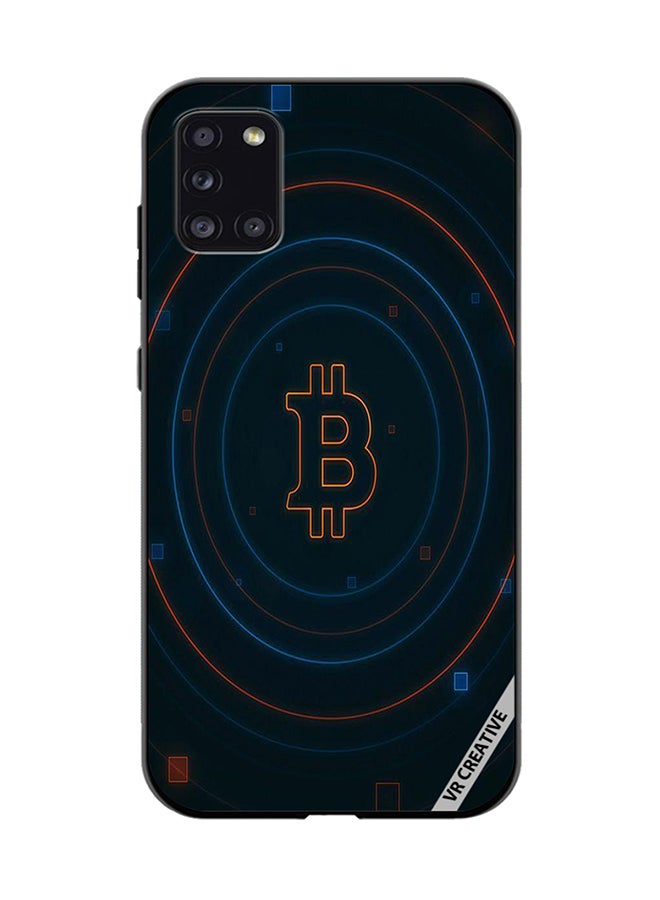 VR CREATIVE Protective Case Cover For Samsung Galaxy A31 Cryptocurrency Design Multicolour - Image 1