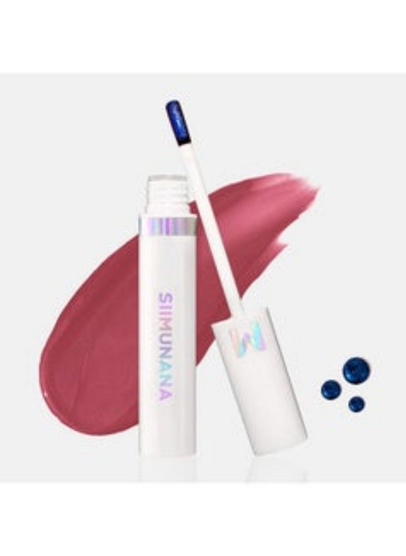 siimunana - Wonder Blading Romance Lip Stain Masque, Long-Lasting Waterproof & Transfer-Proof Pink Lip Tint, Matte Finish Peel-Off Lip Stain for Smooth & Vibrant Lips, 4ml -Charming (Toffee Rose) - Image 1