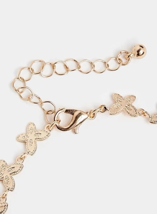 Styli Set of 2 - Butterfly Drop Anklet