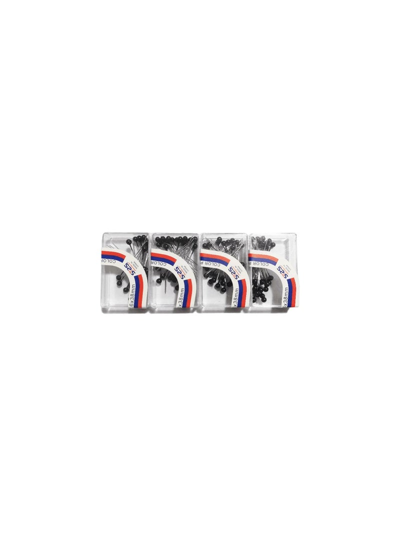 Hijab Pins Large - 4Pcs ( Black )