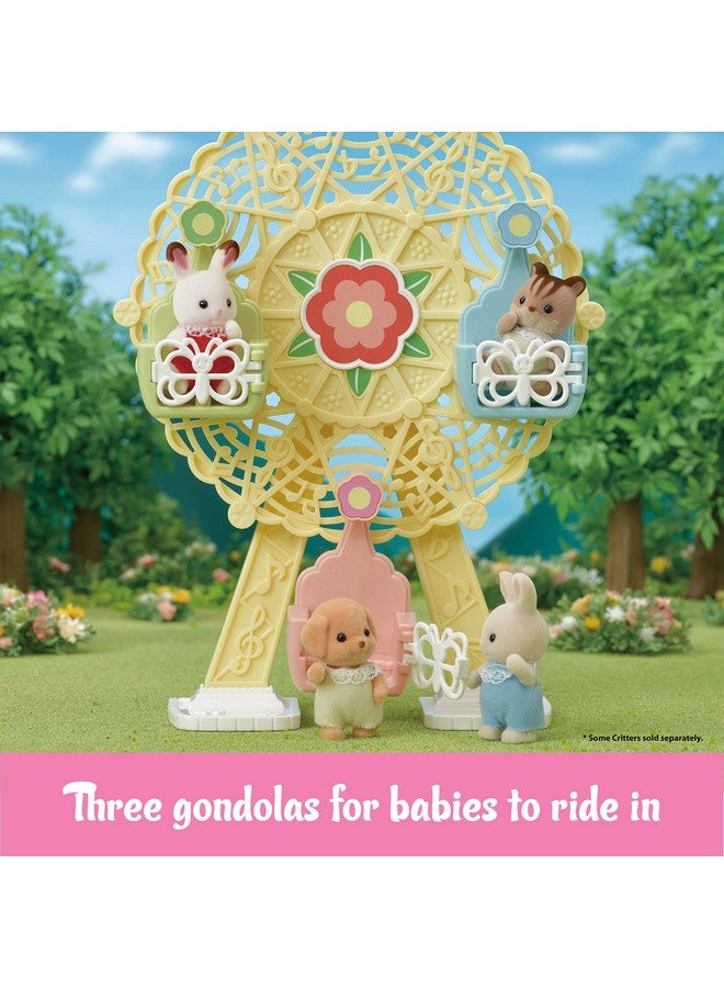 Calico Critters Calico Critters Baby Ferris Wheel, Dollhouse Playset with Toy Poodle Figure Included  - Image 3