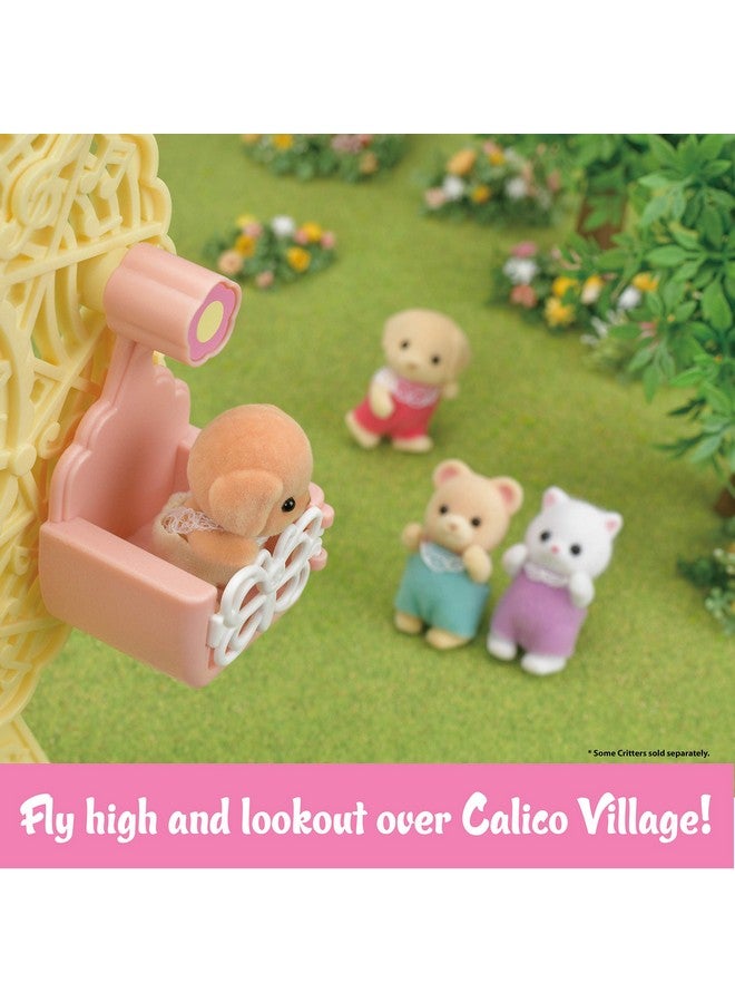 Calico Critters Calico Critters Baby Ferris Wheel, Dollhouse Playset with Toy Poodle Figure Included  - Image 5