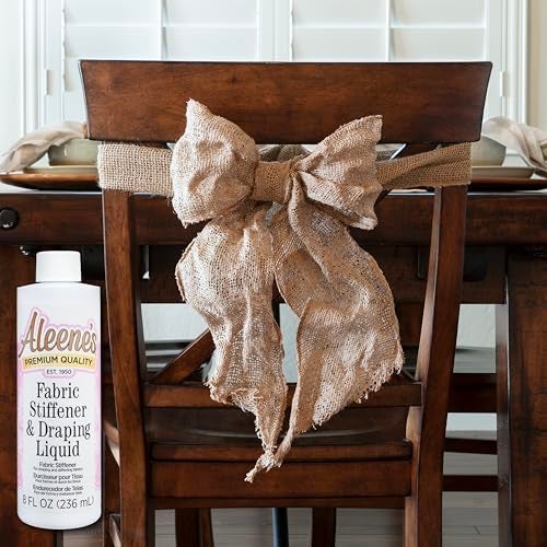 Aleene's سائل تثبيت الأقمشة من ألين، سائل تجعيد، يجف بسرعة، غير سام، لتثبيت وتشكيل الأقمشة، 8 أونصات - Image 3