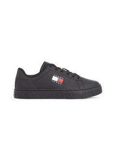 TOMMY JEANS Logo Detail Lace Up Low Top Sneakers  - Image 1