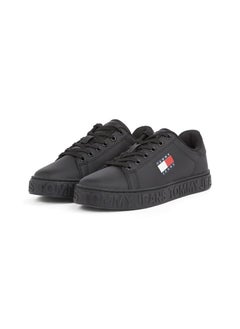 TOMMY JEANS Logo Detail Lace Up Low Top Sneakers  - Image 4