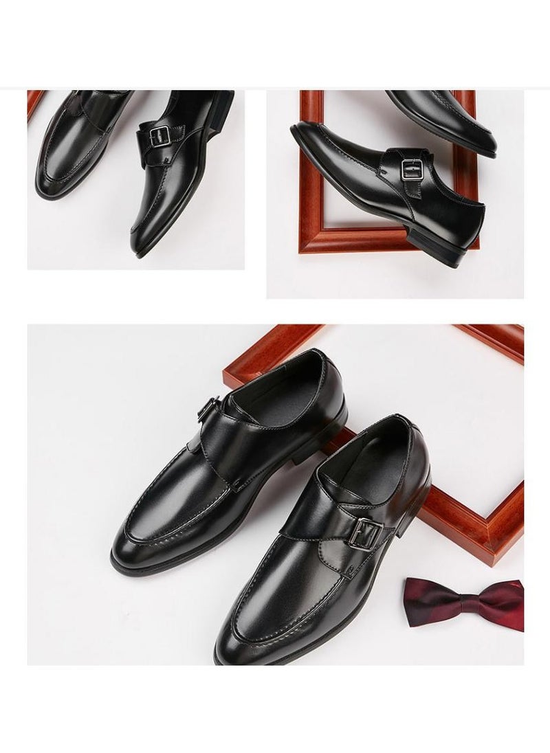 KUYING - New Men's Business Leather Shoes - Image 1