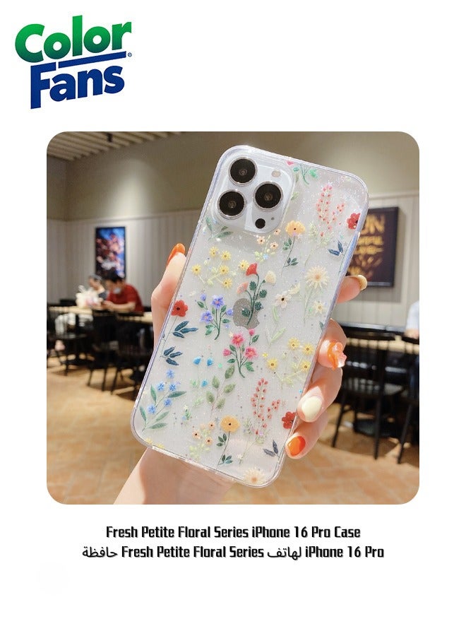 Color Fans Fresh Petite Floral Series iPhone 16 Pro Case