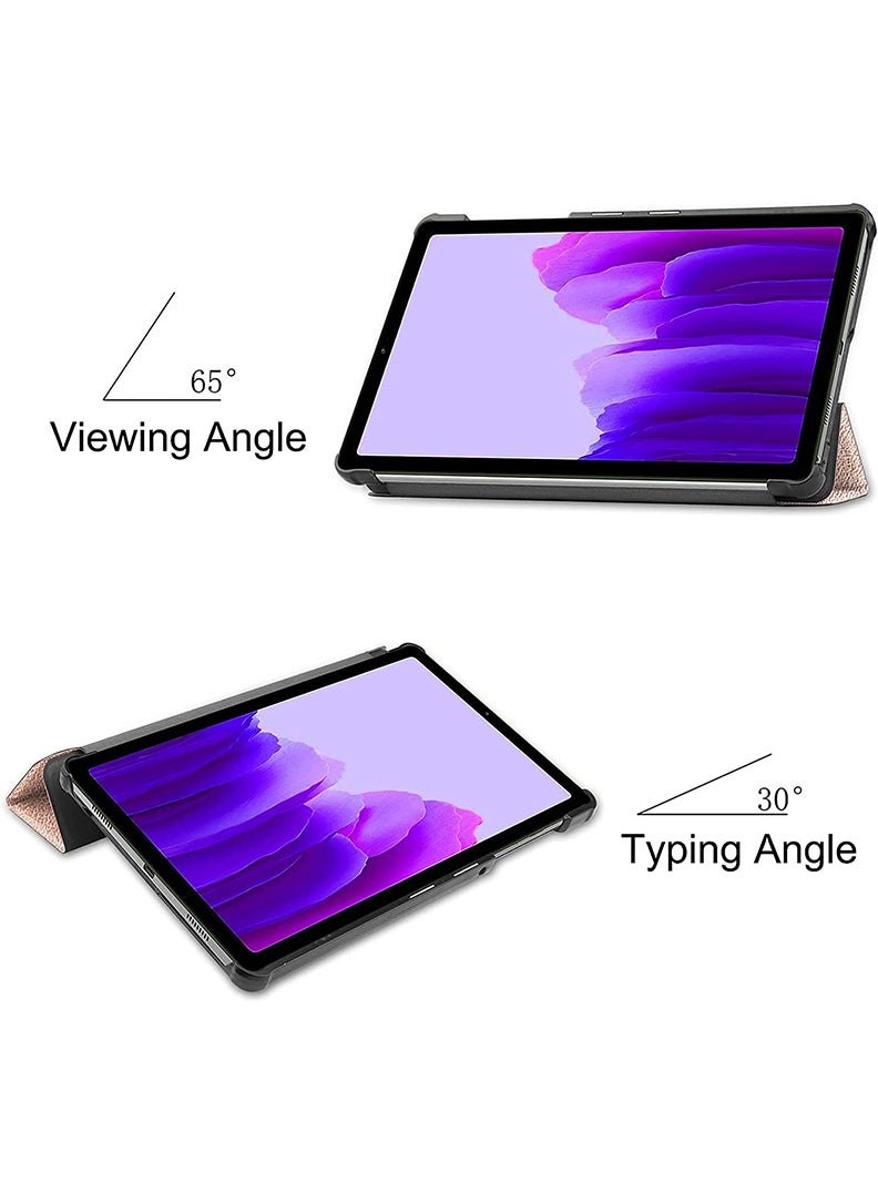 Theodor - Protective Flip Case For Samsung Galaxy Tab A7 Lite With Trifold Stand Auto Wake Sleep Shockproof CoverLlamazing lama - Image 1